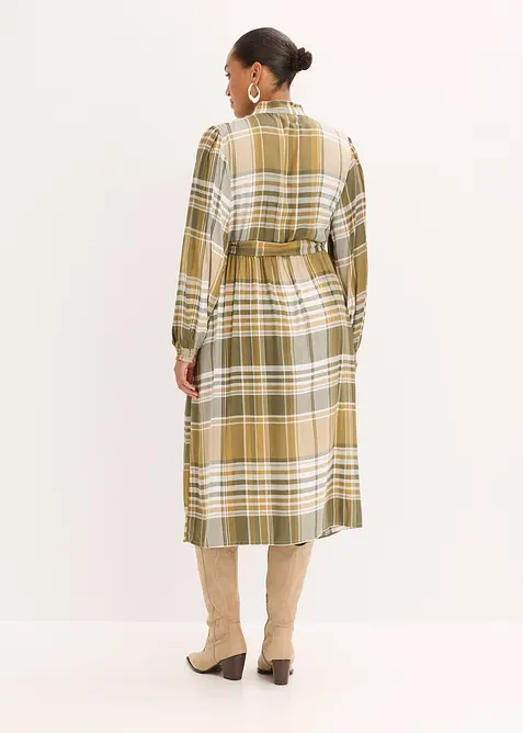 Midikleid mit Schluppe, bonprix