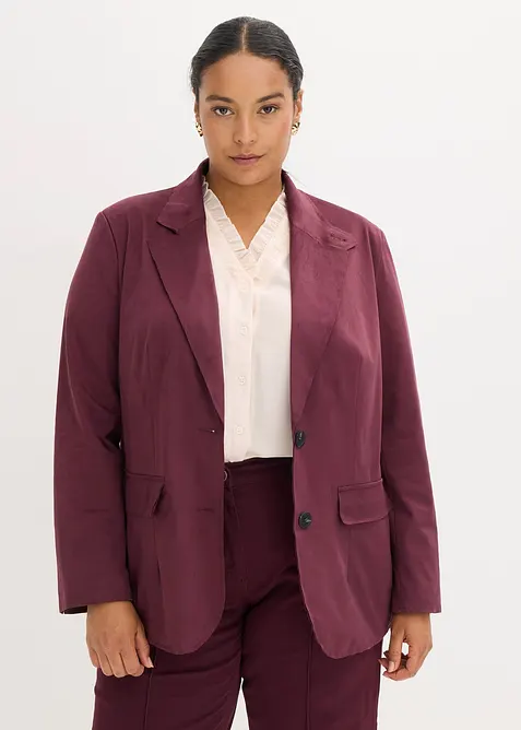 Blazer en suédine, bonprix