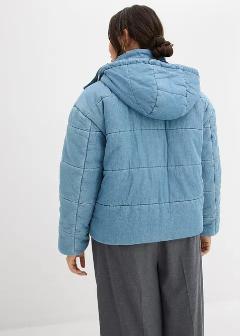 Steppjacke aus Denim, bonprix