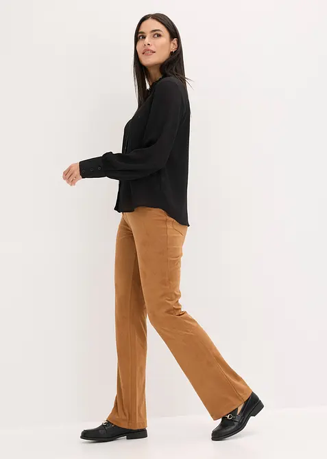 Blouse en mousseline à volants, bonprix