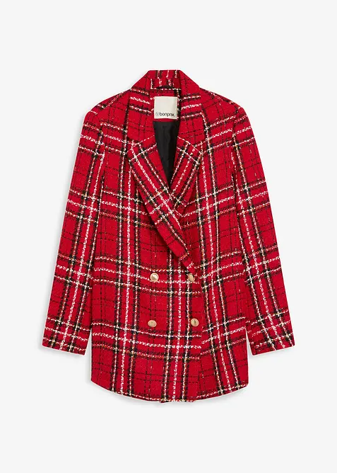 Blazer en maille bouclette, bonprix