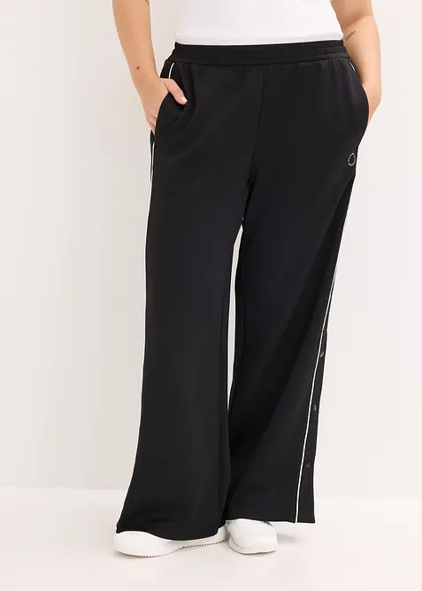 Funktions-Jogginghose mit Knöpfen, schnelltrocknend, bonprix