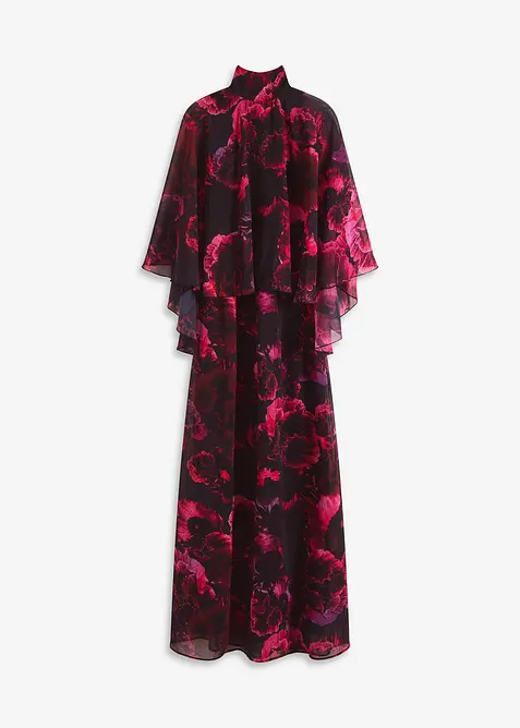 Maxikleid aus feinem Chiffon, bonprix