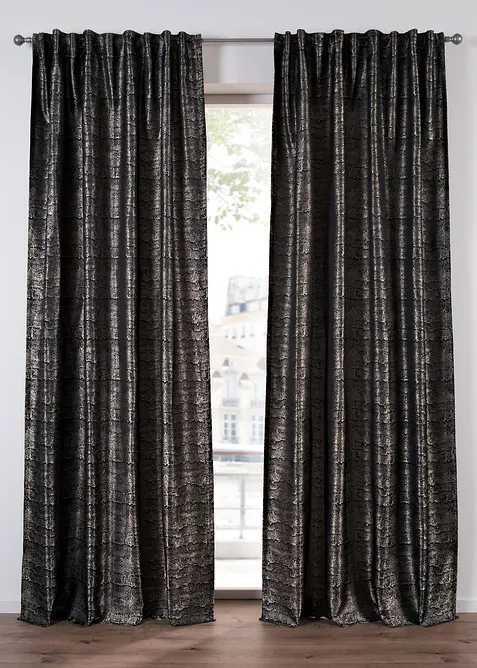 Panneau en jacquard au motif graphique (1 pce.), bonprix