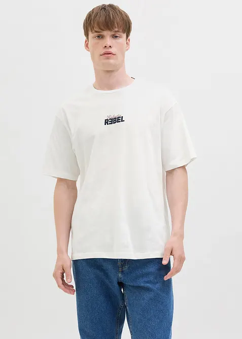 JJ REBEL T-Shirt aus reiner Baumwolle, J&J Rebel