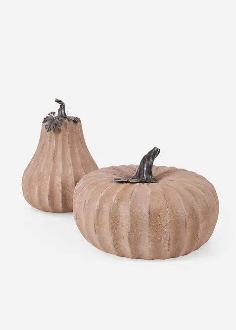 Deko-Objekte K&uuml;rbisse (2-tlg. Set), bonprix