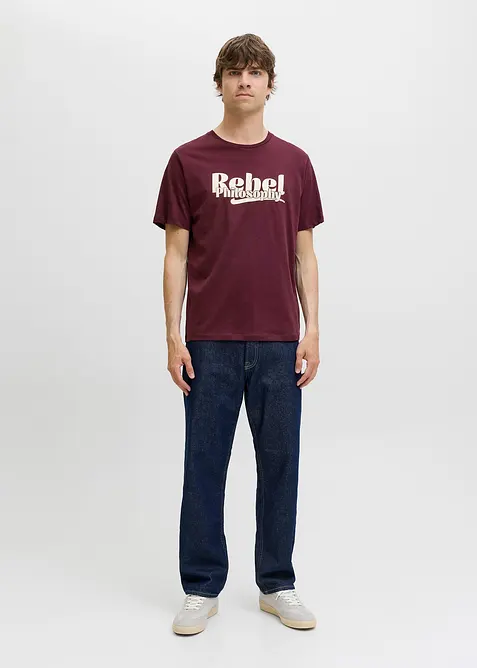 JJ REBEL T-Shirt aus reiner Baumwolle, J&J Rebel