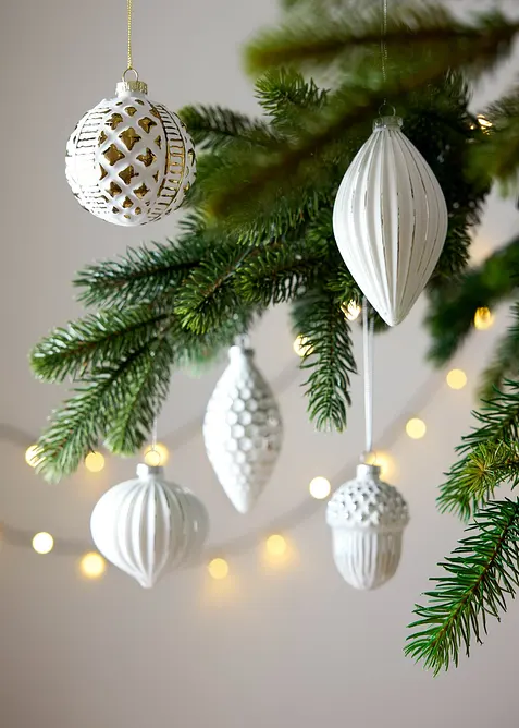 Weihnachtskugeln (12-tlg. Set), bonprix