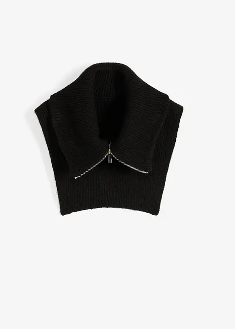 Col plastron amovible en maille, bonprix