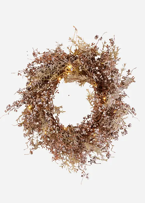 LED-Wanddeko Kranz, bonprix