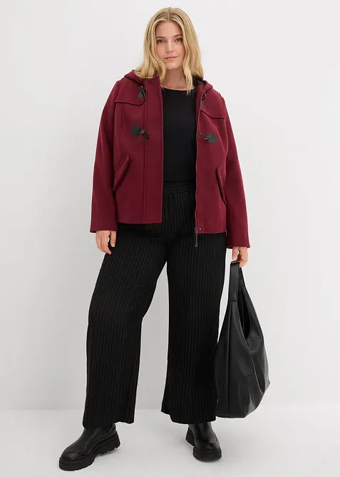 Duffle-Jacke, Wollimitat, bonprix