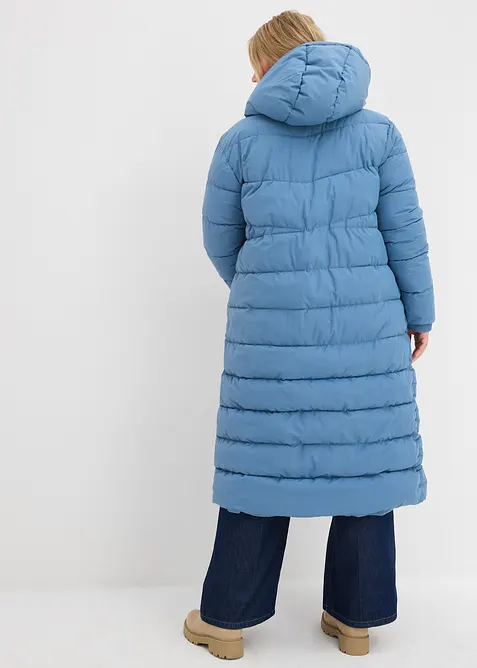 Doudoune longue &agrave; capuche, bonprix