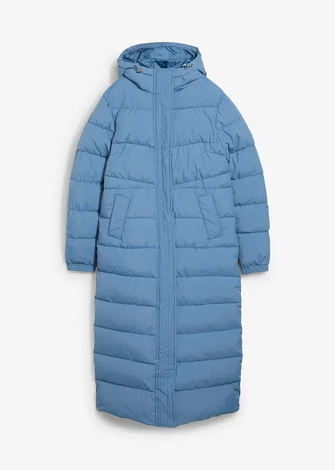 Doudoune longue &agrave; capuche, bonprix