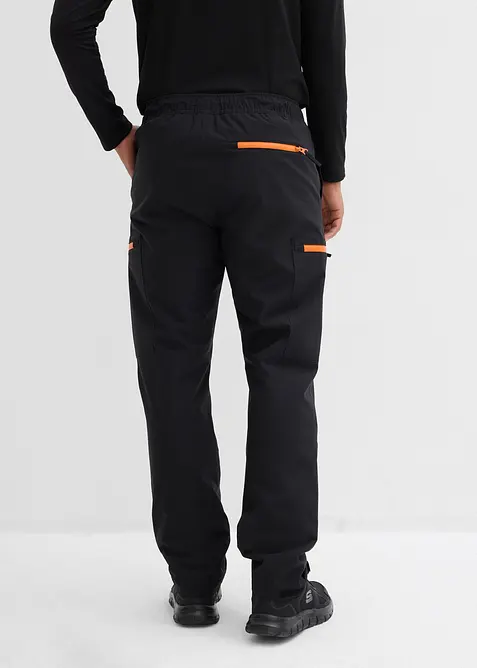 Pantalon cargo imperméable et chaud, coupe ample, bonprix