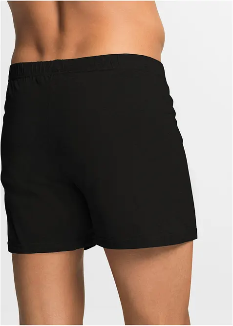 Lockere Jersey Boxershorts mit weicher Baumwolle (4er Pack), bonprix