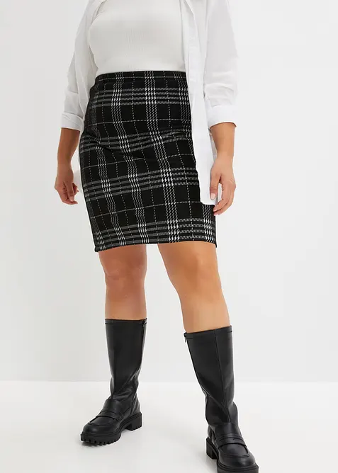 Mini-jupe en tartan, bonprix