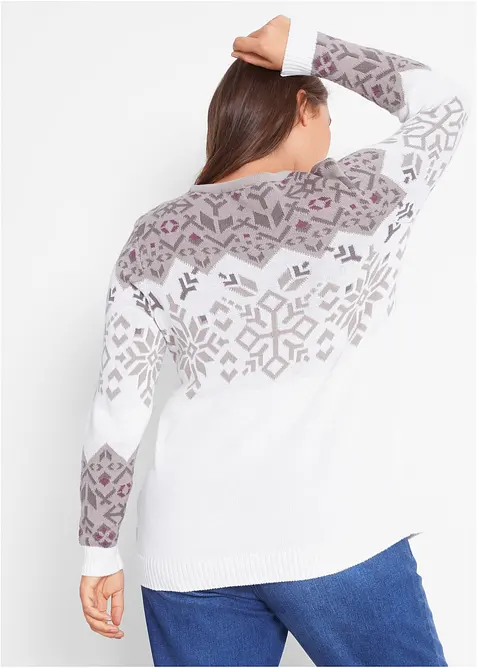 Pullover mit Norwegermuster, bonprix