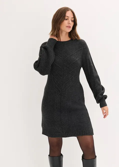 Robe en maille, bonprix