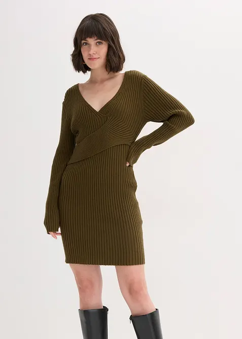 Robe pull en viscose majoritaire, bonprix