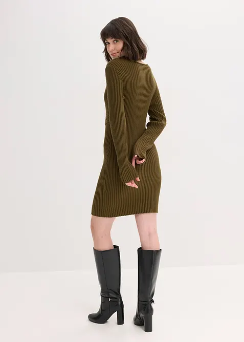 Robe pull en viscose majoritaire, bonprix