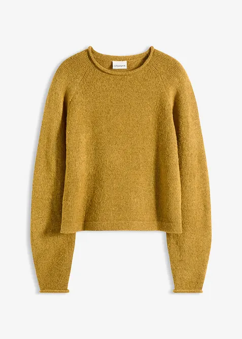 Pull col rond, bonprix