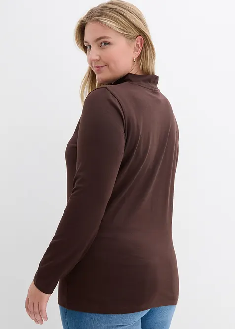 Figurbetontes Langarmshirt, bonprix