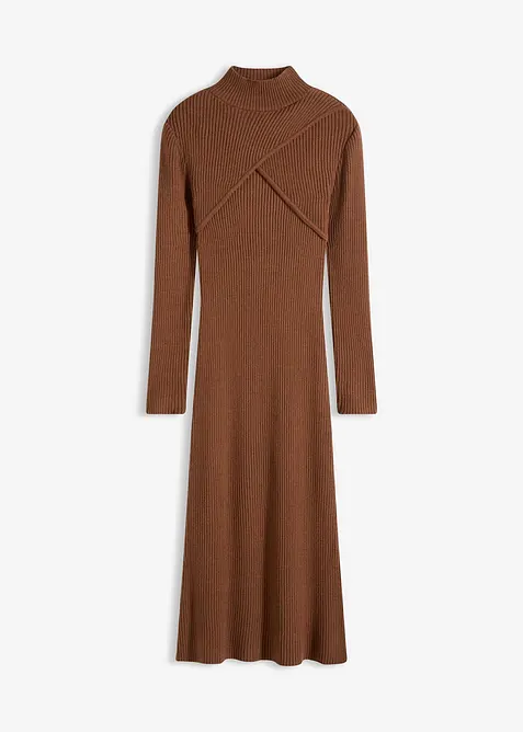 Robe en maille douce, viscose majoritaire, bonprix