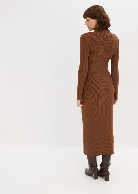 Robe en maille douce, viscose majoritaire, bonprix