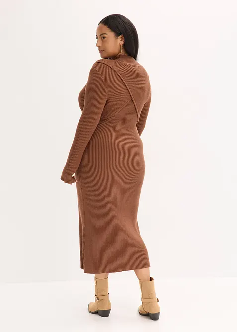 Robe en maille douce, viscose majoritaire, bonprix