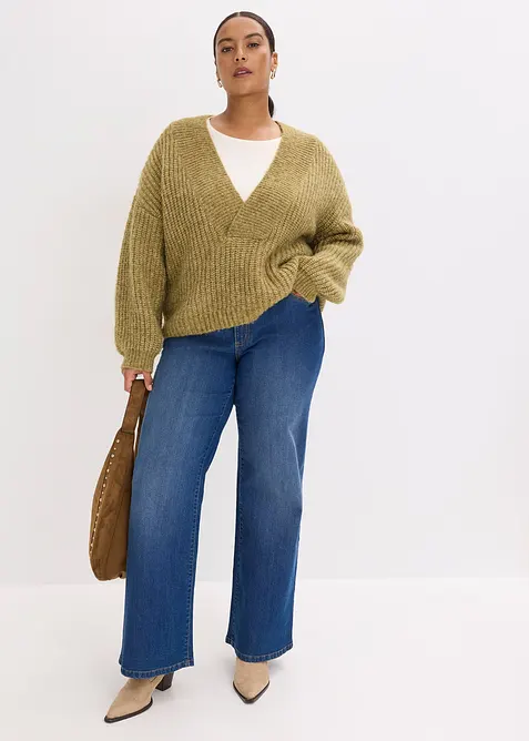 Grobstrick-Pullover, bonprix