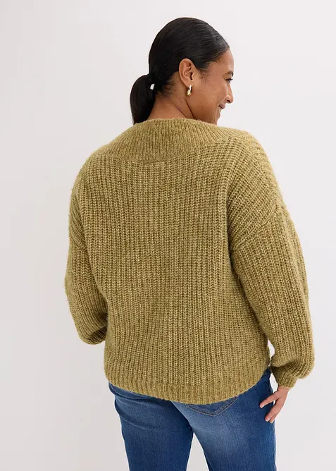 Grobstrick-Pullover, bonprix