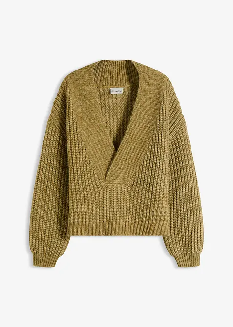 Grobstrick-Pullover, bonprix