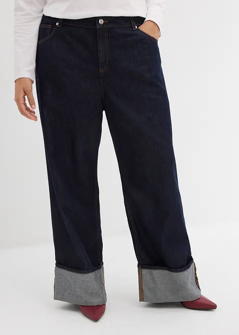 Jean baggy taille mi-haute, bonprix