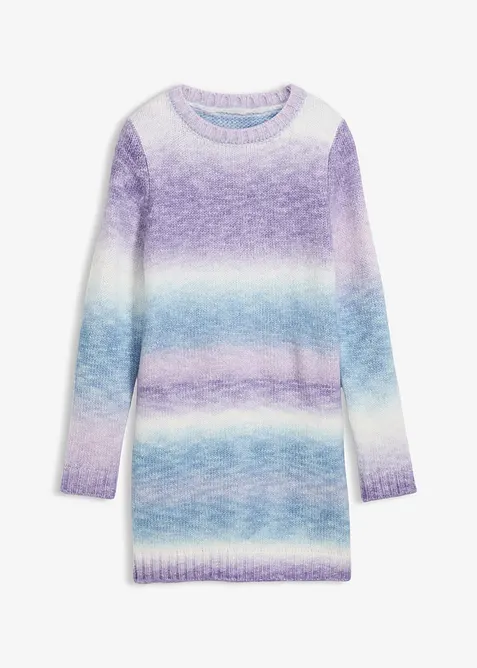 Robe en maille tie & dye, bonprix