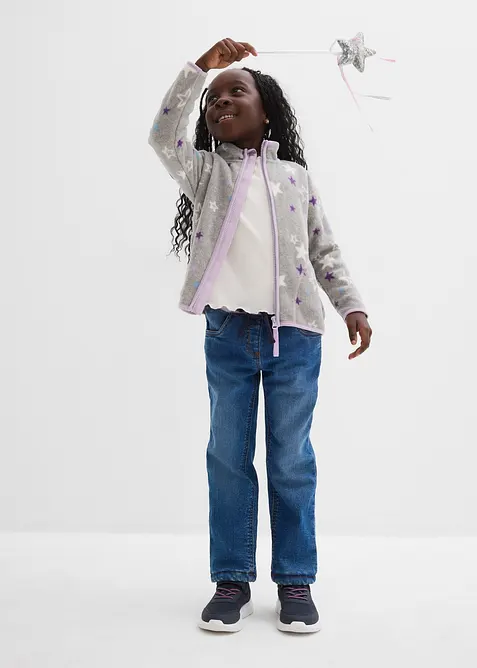 Veste polaire douillette à détails contrastants, bonprix