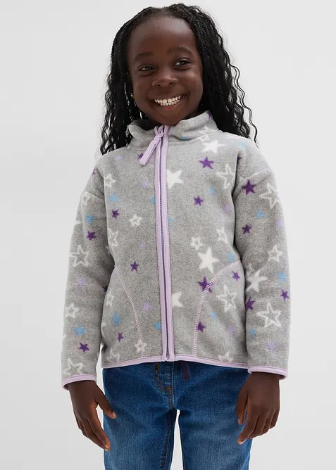 Veste polaire douillette à détails contrastants, bonprix