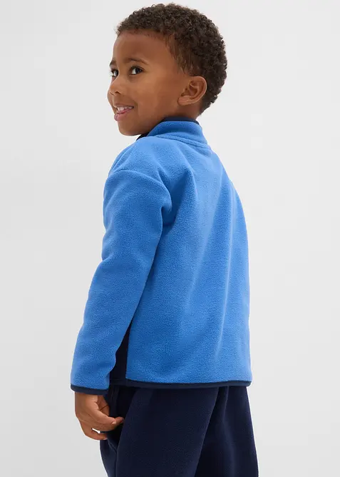 Fleecepullover mit Reißverschluss, bonprix