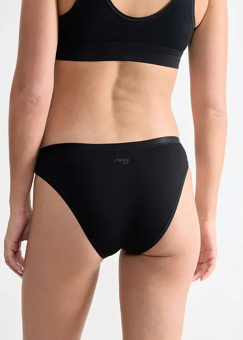 sloggi GO Daily Cotton Mini Slips (3er Pack), Sloggi