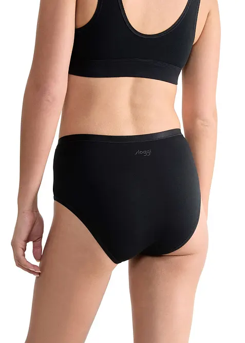 sloggi GO Daily Cotton Midi Slip (3er Pack), Sloggi