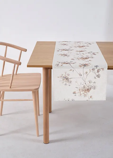 Chemin de table contenant du lin, bonprix