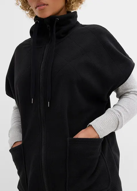 Fleece-Weste aus recyceltem Polyester, bonprix