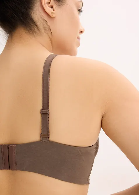 Bügel-BH aus zweifarbiger Spitze, bonprix