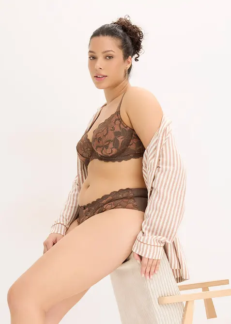 Hipster aus zweifarbiger Spitze, bonprix