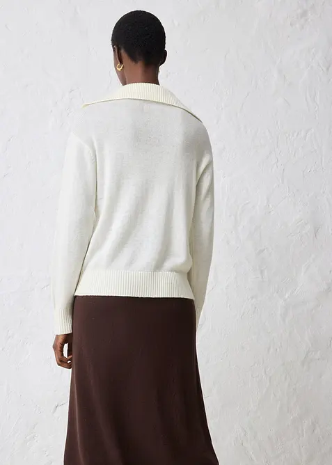 Pull camionneur en laine mérinos, bonprix