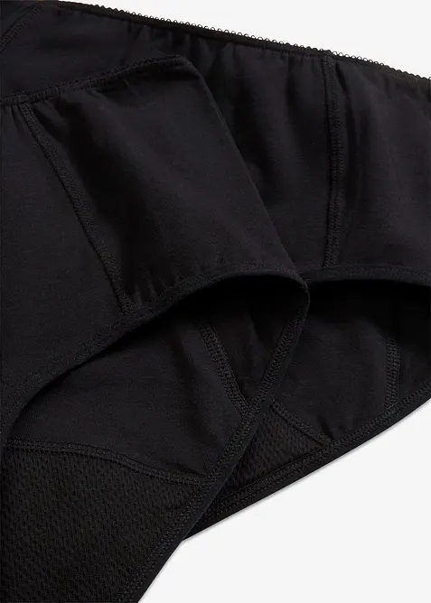 Lot de 2 culottes menstruelles Maxi, flux moyen, bonprix