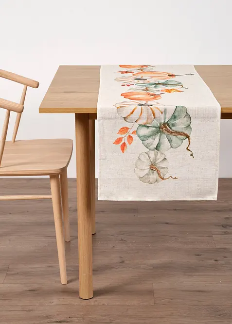 Chemin de table contenant du lin, bonprix