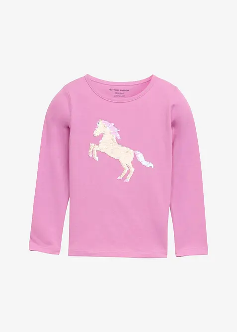 T-shirt manches longues Tom Tailor 100% coton, Tom Tailor