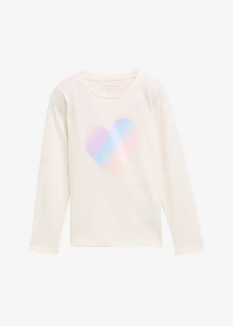 T-shirt manches longues Tom Tailor 100% coton, Tom Tailor