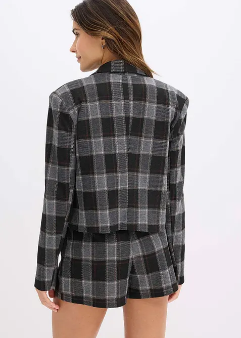 Blazer court avec bouton décoratif, bonprix