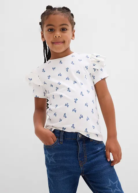 T-shirt en coton extensible, bonprix